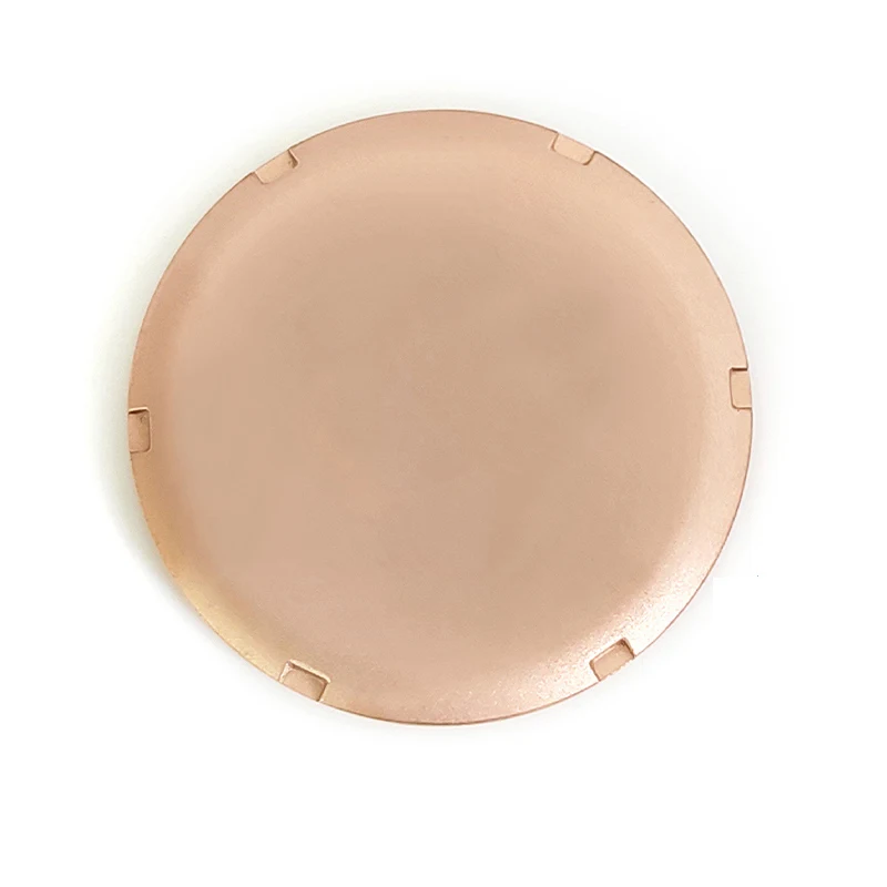 Casing jam tangan baja tahan karat Matte 33x29.6mm bagian penutup bawah untuk Seiko No.5 SKX007 SRPD51 penutup belakang casing jam tangan disikat Selam