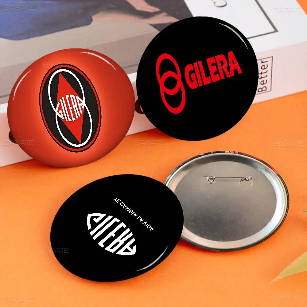 Gilera Furry 58mm Cute Anime Figure Icon Badge Handmade Tinplate Brooch for Backpack Clothes Chest Ornament Gifts