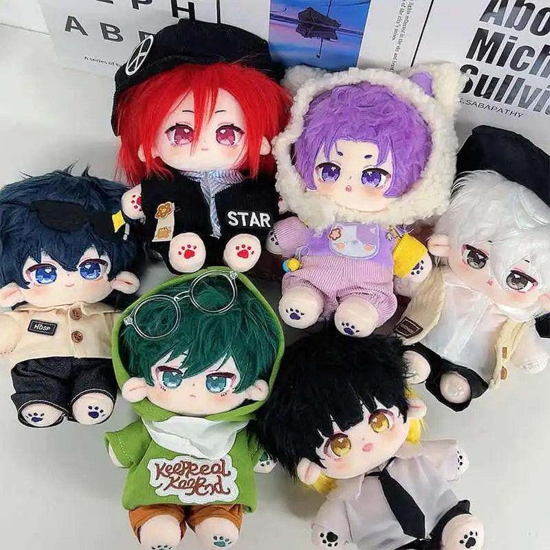 Anime Role Nagi Seishiro Bachira Meguru Isagi Yoichi Chigiri Hyoma Plush Doll Cotton Body 20CM Figures Dress Up Plushie Toys