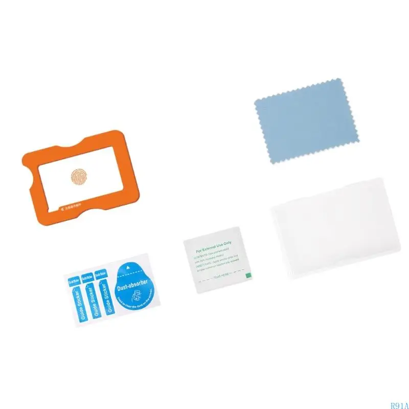 R91A واقي شاشة شاشة Clear Clear لـ Pocket 3 LCD وغطاء العدسة