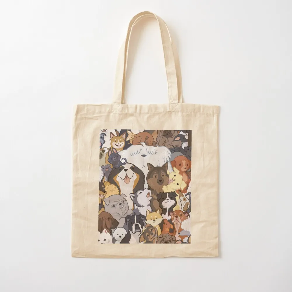 

Pupper Party Tote Bag Big bag women canvas shopping bag Canvas Tote