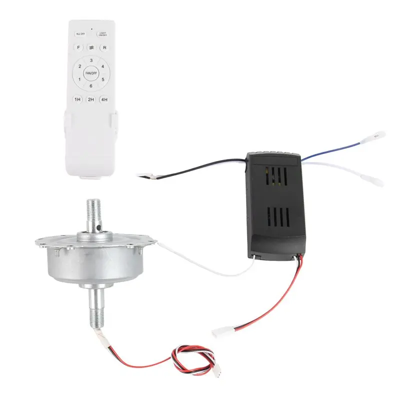 【HOT A69Z!】Universal Ceiling Fan Remote Control Kit Replacement With 6-Speed Timing Function DC24V 30W 7508 Motor