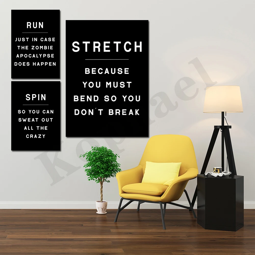 Gym wall art | home gym decor  - Home Gym Minimalist recension och pris