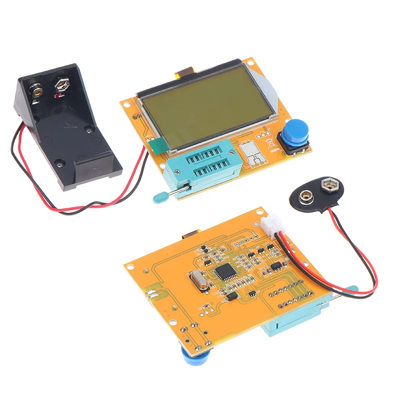 Multifunctional Transistor Tester ESR Meter Capacitor Resistor Diode Triode Thyristor Testing Instrument