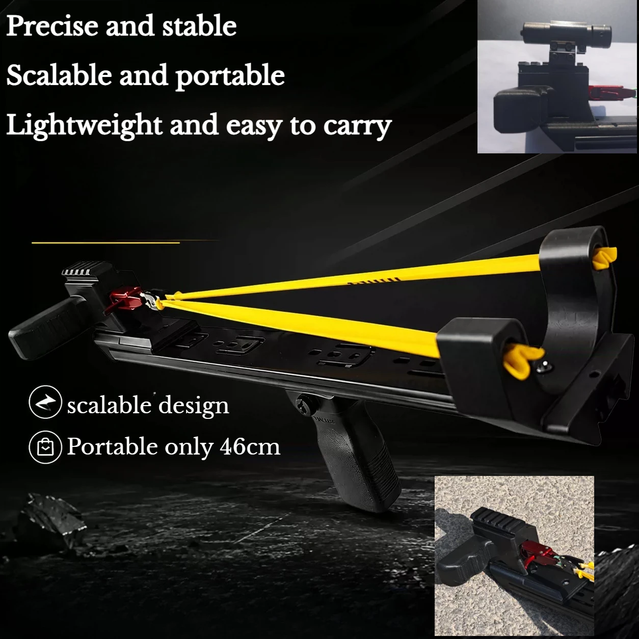 Scalable Folding Aiming Assist Outdoor Portable Portable High-precision and Powerful Hunting Equipment