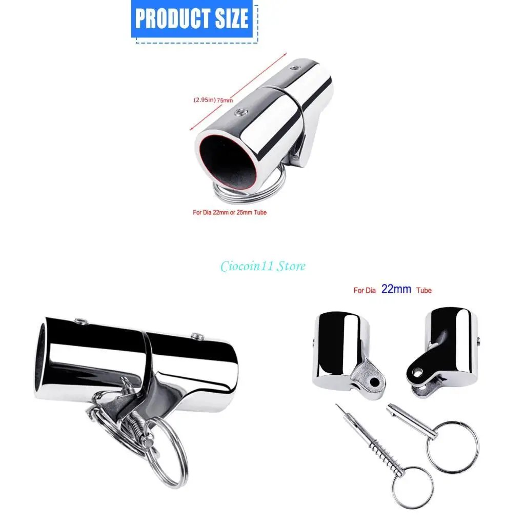 

Y1UB Гладкие поверхности Полированная труба разъем трубы 180 градусов складной трубы Простые установки для складываемых навесы и