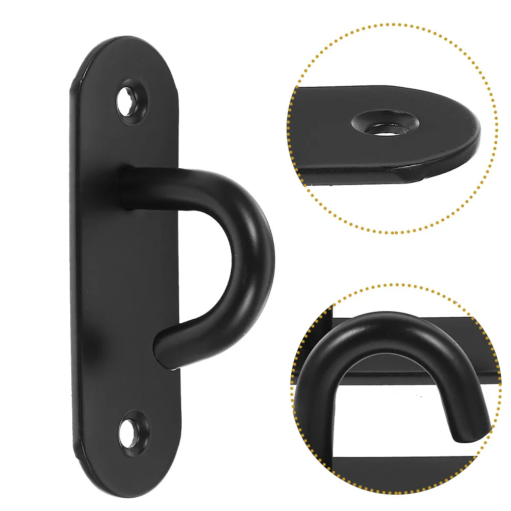 2Pcs Multi-Functional Stainless Steel Wall Hook for Resistance Bands Training Yoga Swing Ceiling Hanging Use