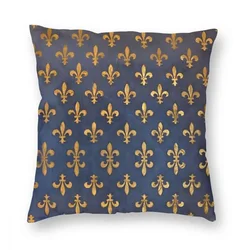 Florence Throw Pillow Cover Throw Pillow Fleur De Lis Lily Flower Symbol Flag Novelty Pillowcover Home Decor