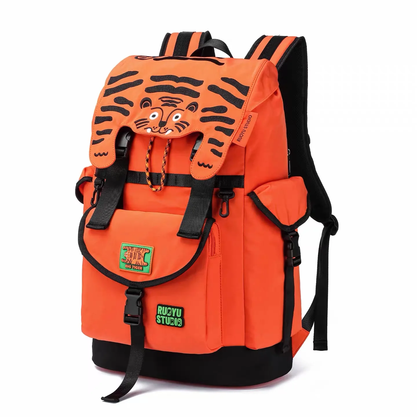 RUOYUSTUDIO Original Design Large-Capacity Commuting Mountaineering Fitness Travel Computer Backpack