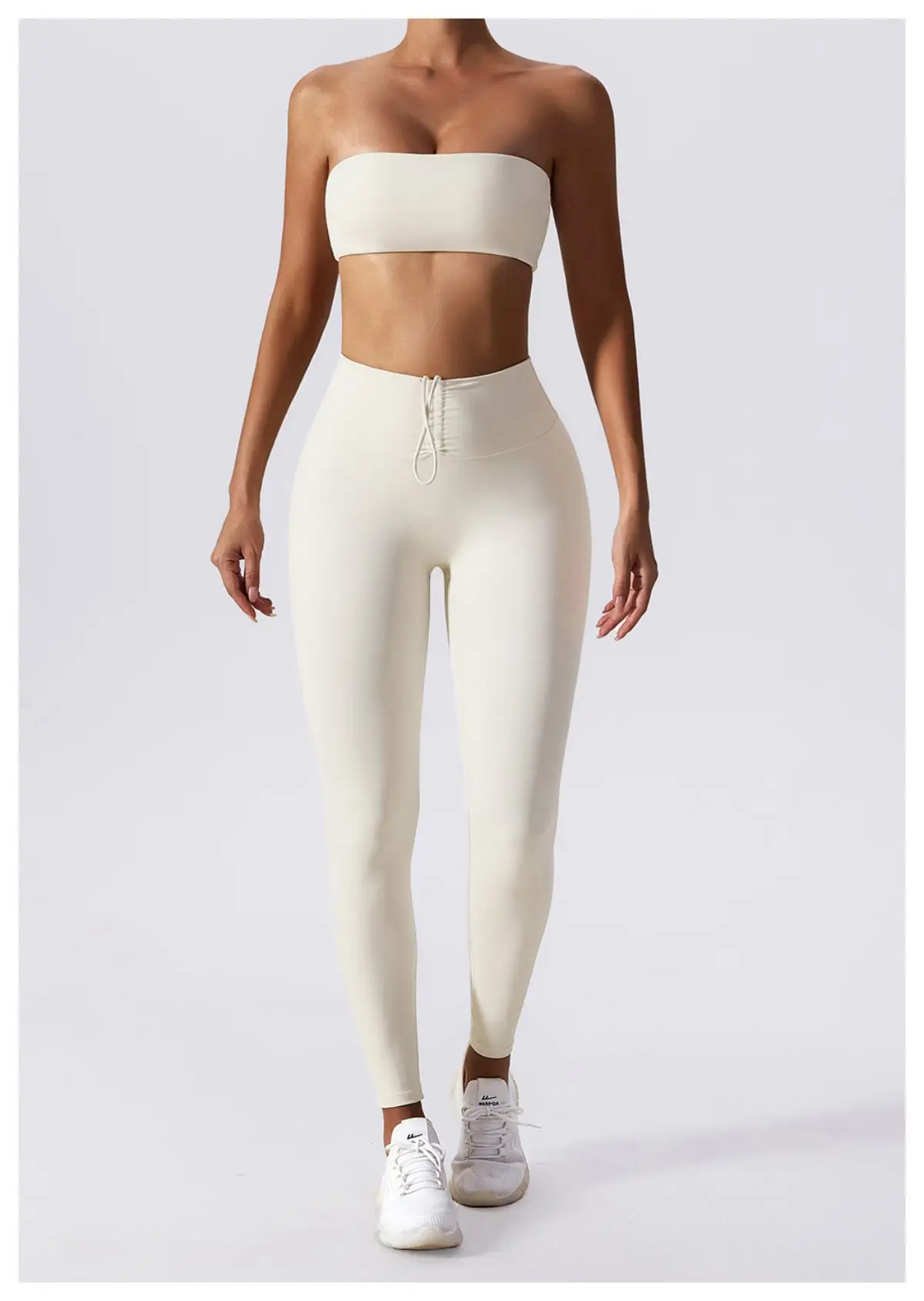 Sommer Trägerloser Sport-BH für Damen, Schnelltrocknende Yoga-Kleidung, Damen Tube Top Fitness Brustwickel-Unterwäsche, Workout-BH für Frauen – Detail 14
