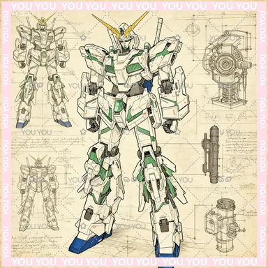 

【IN STOCK】Daban PG 1/60 RX-0 Unicorn Series Perfectibility Phenex Banshee Final Battle Ver Anime Assembly Model Kits Model Toys
