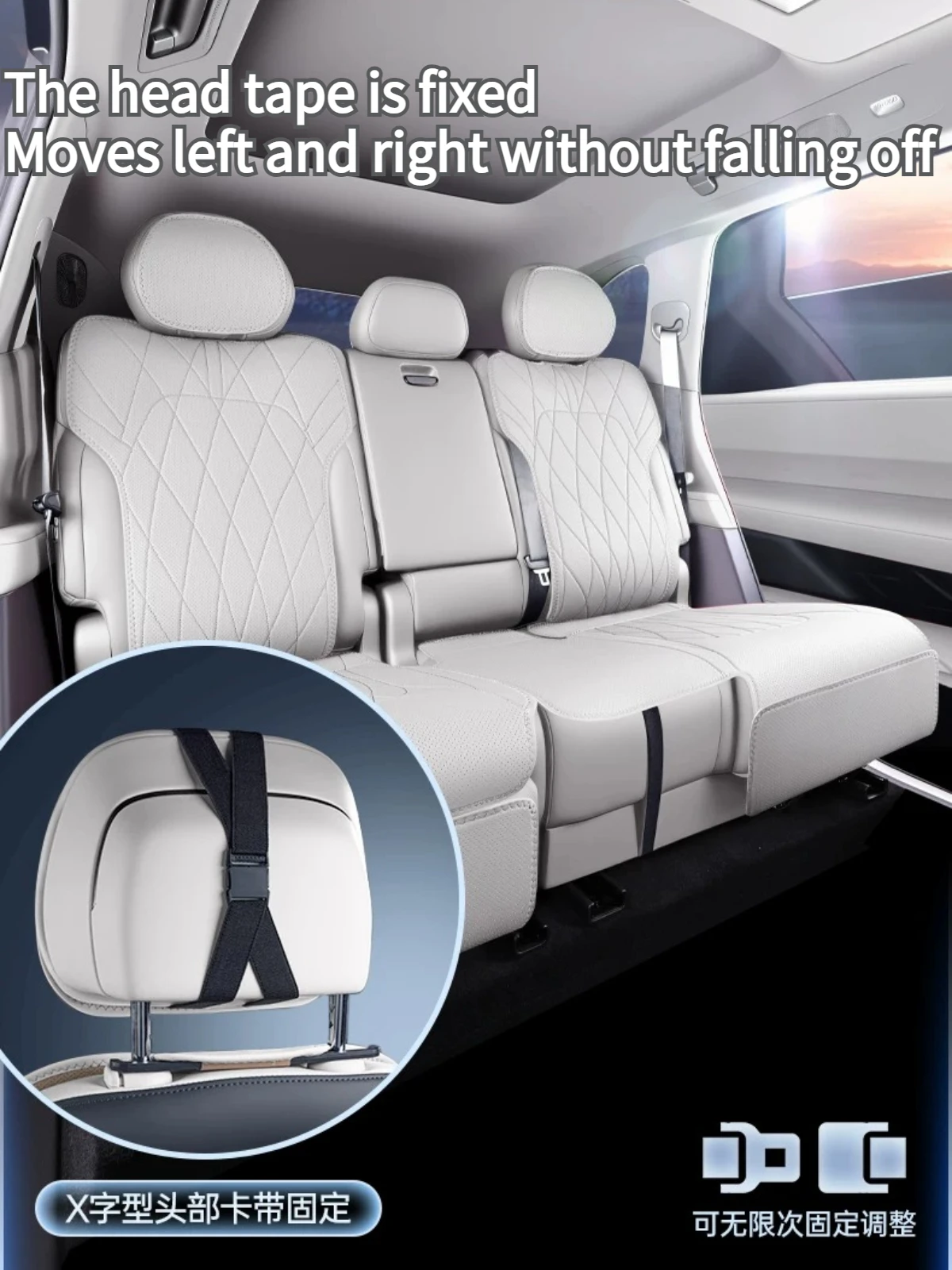 For Stelato G9 Leather Seat Cushion All-Season Universal Seat Cover Comfortable and Breathable Interior Upgrade Accessory