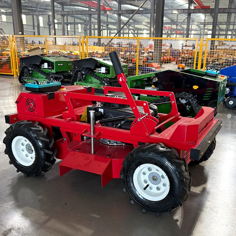 Customized New Intelligent Lawn Mower Zero Turn Lawn Mower With Remotely Started Remote Control Grass Cutter