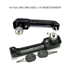 New Outer Door Handle Suitable for Fiat UNO 1983-2002 L / R 7645873/7645874