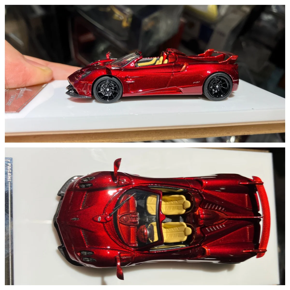 

Huayra Red Carbon HH 1/64 Limited Edition Model Car Alloy