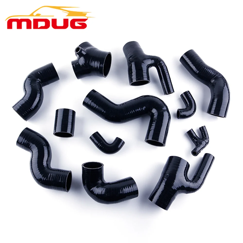 FIT 1997-2004 Audi S4 RS4 Biturbo A6 B5 2.7T Bi-Turbo Silicone Induction Intake Hose Kits