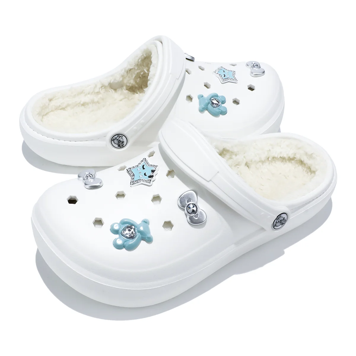 Warme Winter-Clogs für Damen, modischer und lässiger Stil, können drinnen oder draußen getragen werden 666 – Detail 10