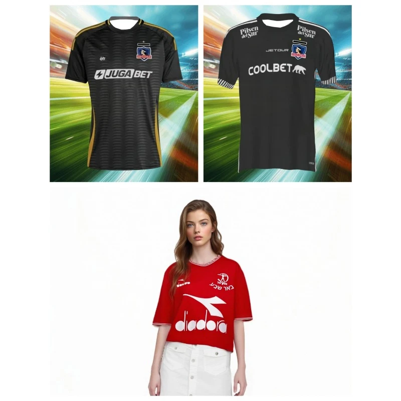 

Colo Colo 2024-25 Football Jersey - Vintage 1997-98 Design, Outdoor Sports Jersey for Adults Men and Women Comfortable T-Shirt