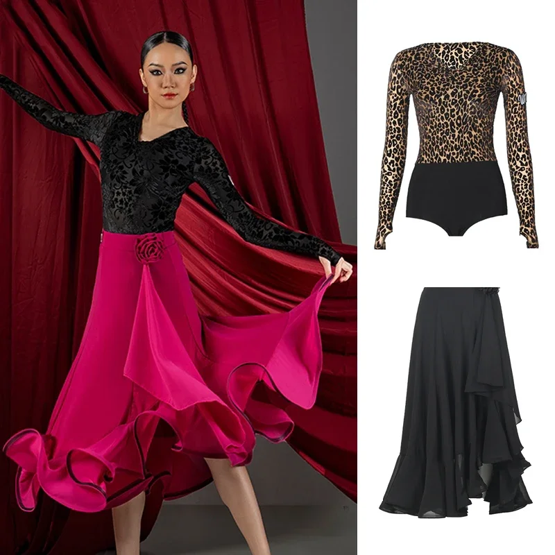

Adults National Standard Modern Dancing Clothes Women'S Waltz Ballroom Dance Costume Latin Dance Competition Suits SL11269
