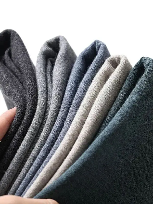 سترة محبوكة ناعمة ومريحة للرجال V-Ne خفيفة الوزن للاستخدام الخارجي من Busin للتنقل بطبقة أساسية irt Faion Urban Sle Winter