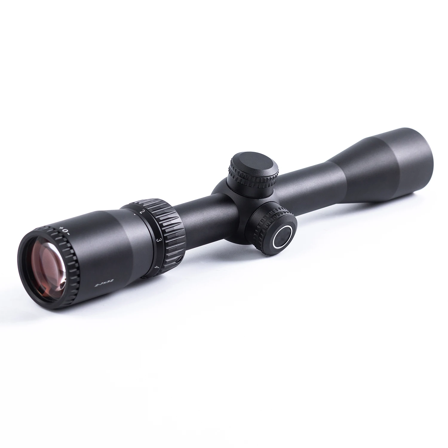 Crossfire Original Optics II 2-7x32 Hunting Riflescope Rimfire Second Focal Plane(SFP) 1-inch Tube Rifle scope - V-Plex Reticle