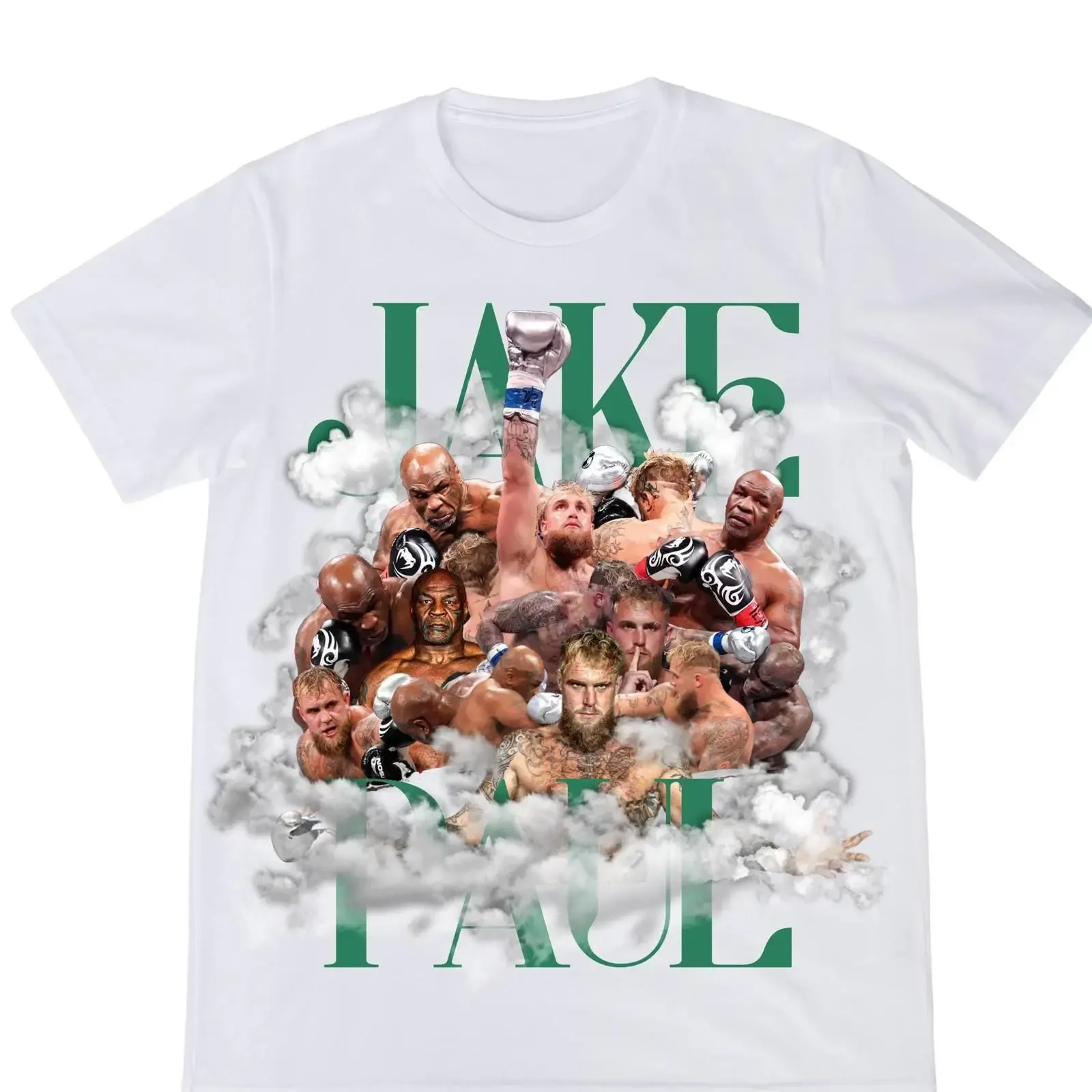 Jake Paul Bootleg Rap T Shirt Vintage Funny Boxing Meme vintage Washed designer clothes homme Versatile Unisex Stylish Casual