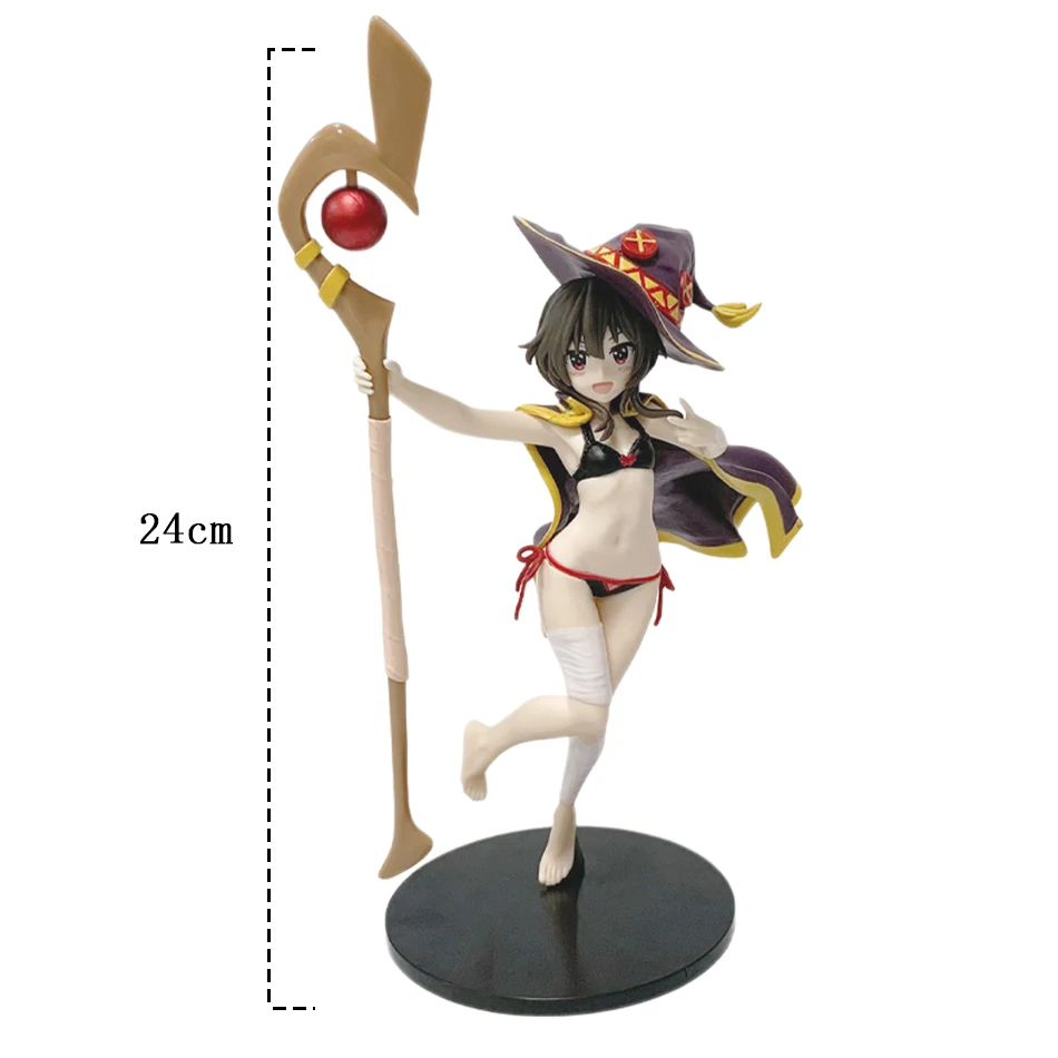 God's Blessing on This Wonderful World 24cm Megumin Action Figure Cute Figurine For Girls Droppshiping