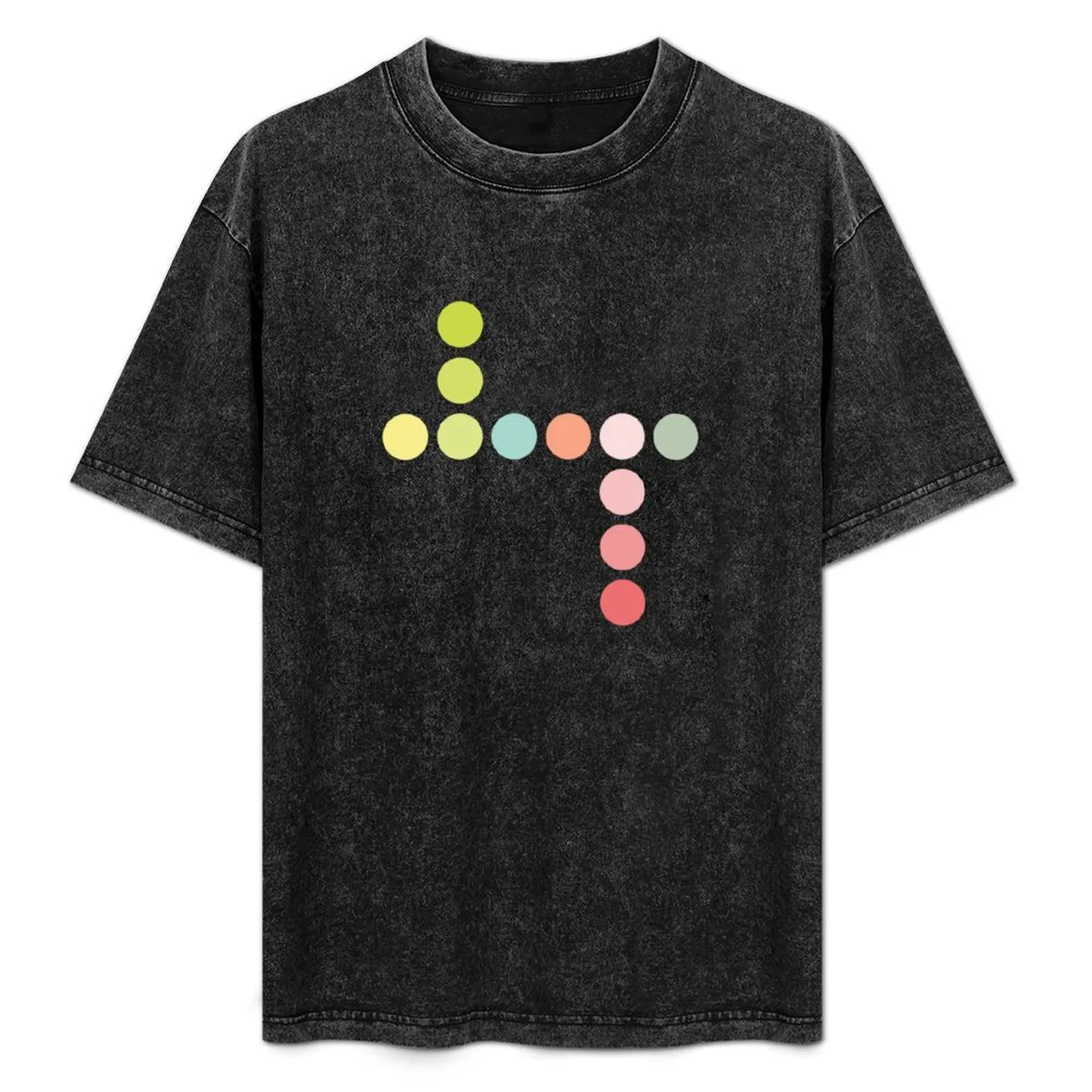 

Pastel Dot Design T-Shirt Simple Graphic Design T-Shirt