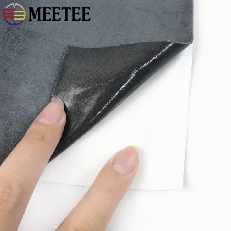 20*30/70cm 0.8mmThick Suede Self-adhesive Fabric Repair Patch Adhesive Synthetic Leather Cloth for Car Interior Stretch Fabrics