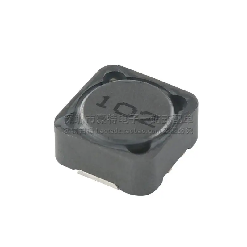 10PCS/ SCRH125-102 imported patch integrated 1MH 530MA silk screen 102 power shielding inductor