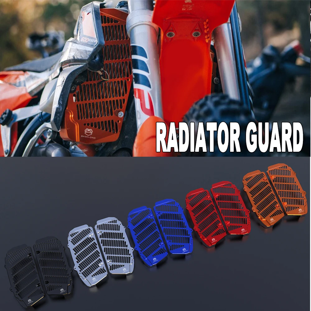 Motocross Radiator Guard Grille Cover 2016-2023 2019 2020 2021 2022 For 125-500 250 350 SXF SX XC-F EXC EXC-F XC XCW XCF-W XCW