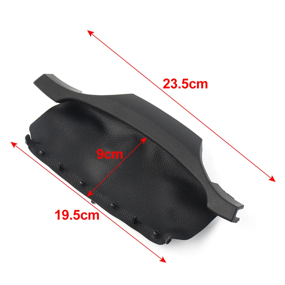 Car Steering Column Cover Trim Leather For VW Golf Sportwagen Jetta 2009 2010 2011 2012 2013