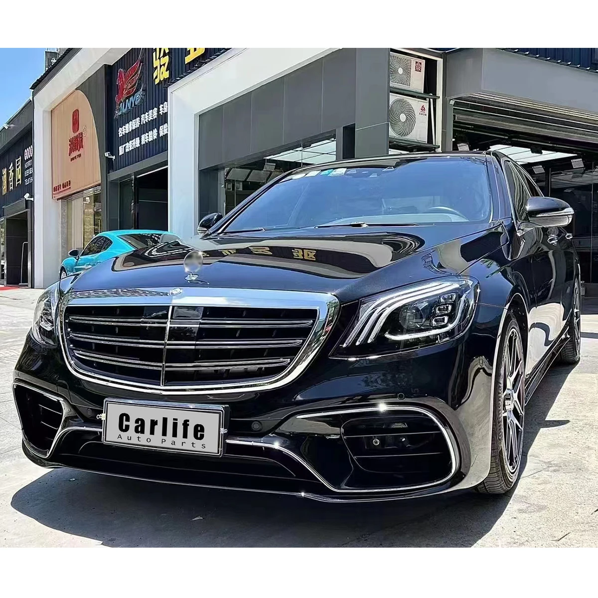 

Auto Parts Bumpers Body Kit for S Class W222 2014-2020 Modified to S63 Model.