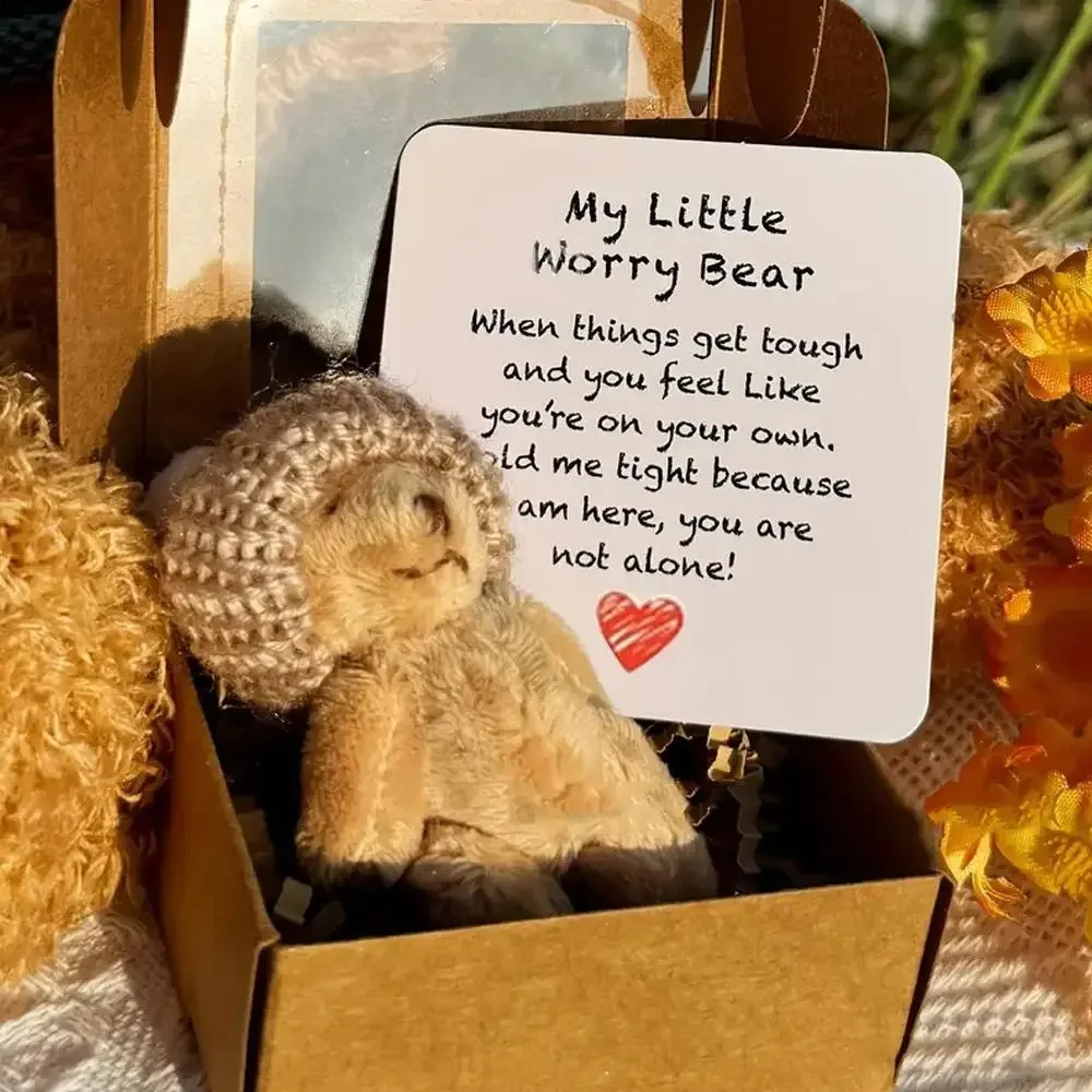 in Box Cute Mini Teddy Bear Box Gift Mini Size Plush Plush Teddy Bear Gifts Pocket Bear For Boys