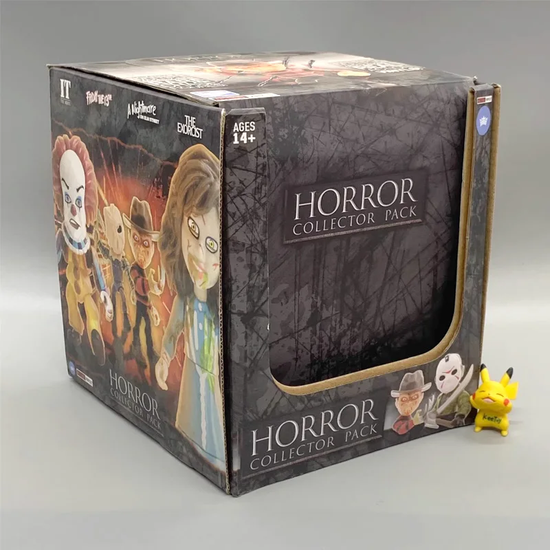 Herocross Series In Stock The First Wave Of Horror Horror Series 3.5-Inch Doll Set Jason Friday Freddy Blind Box Toy Gift