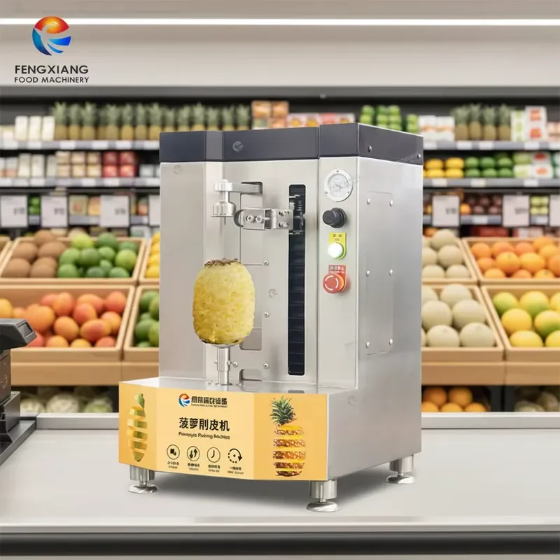 SFW Certificate Stainless Steel Small Fruit Peeler Machine Melon Papaya Mango Coconut Pineapple Peeling Machine