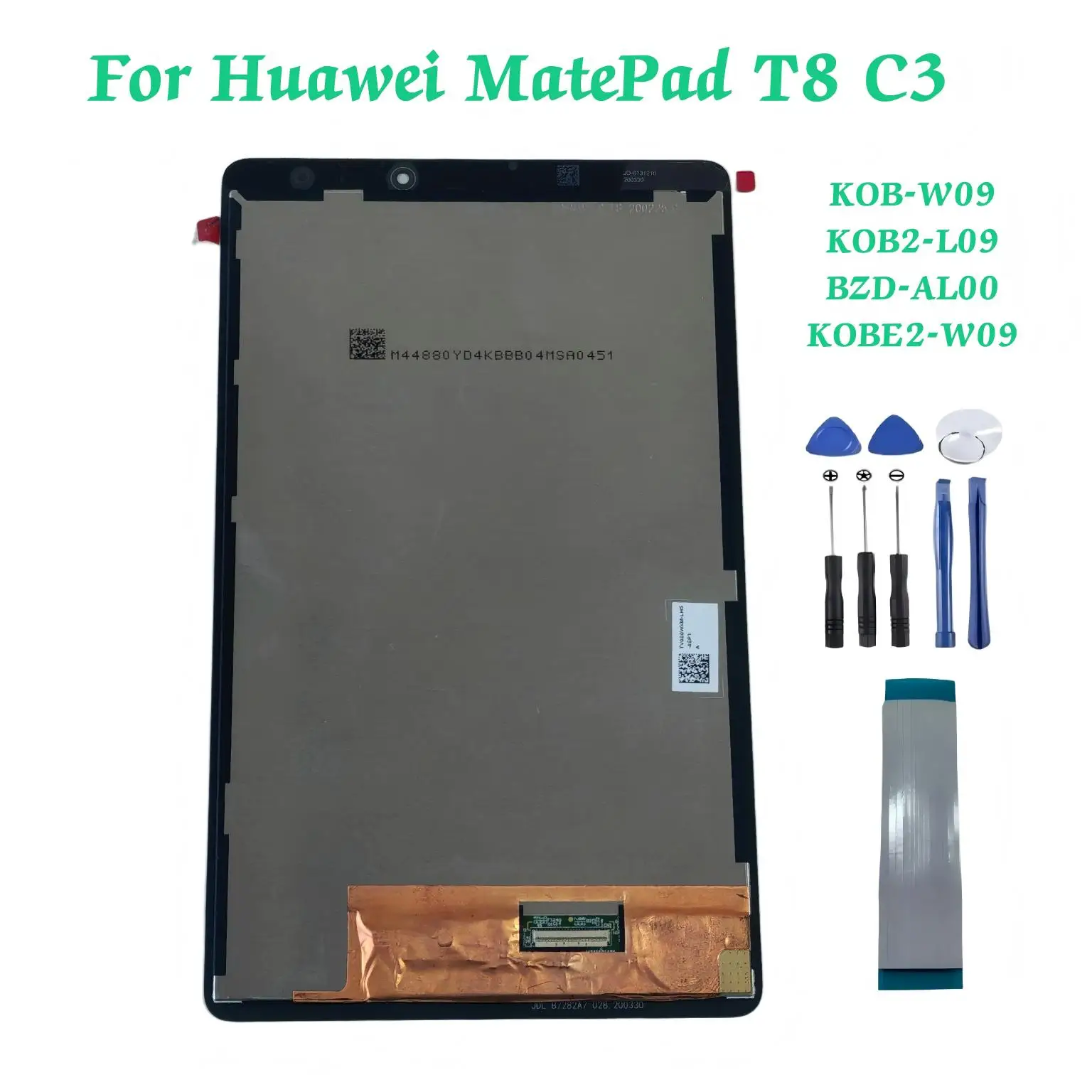 

A+For Huawei Honor MatePad X7 T8 C3 8.0" KOB2-W09 KOB2-L09 BZD-AL00 KOBE2-W09 LCD Display Touch Screen Digitizer Glass Assembly
