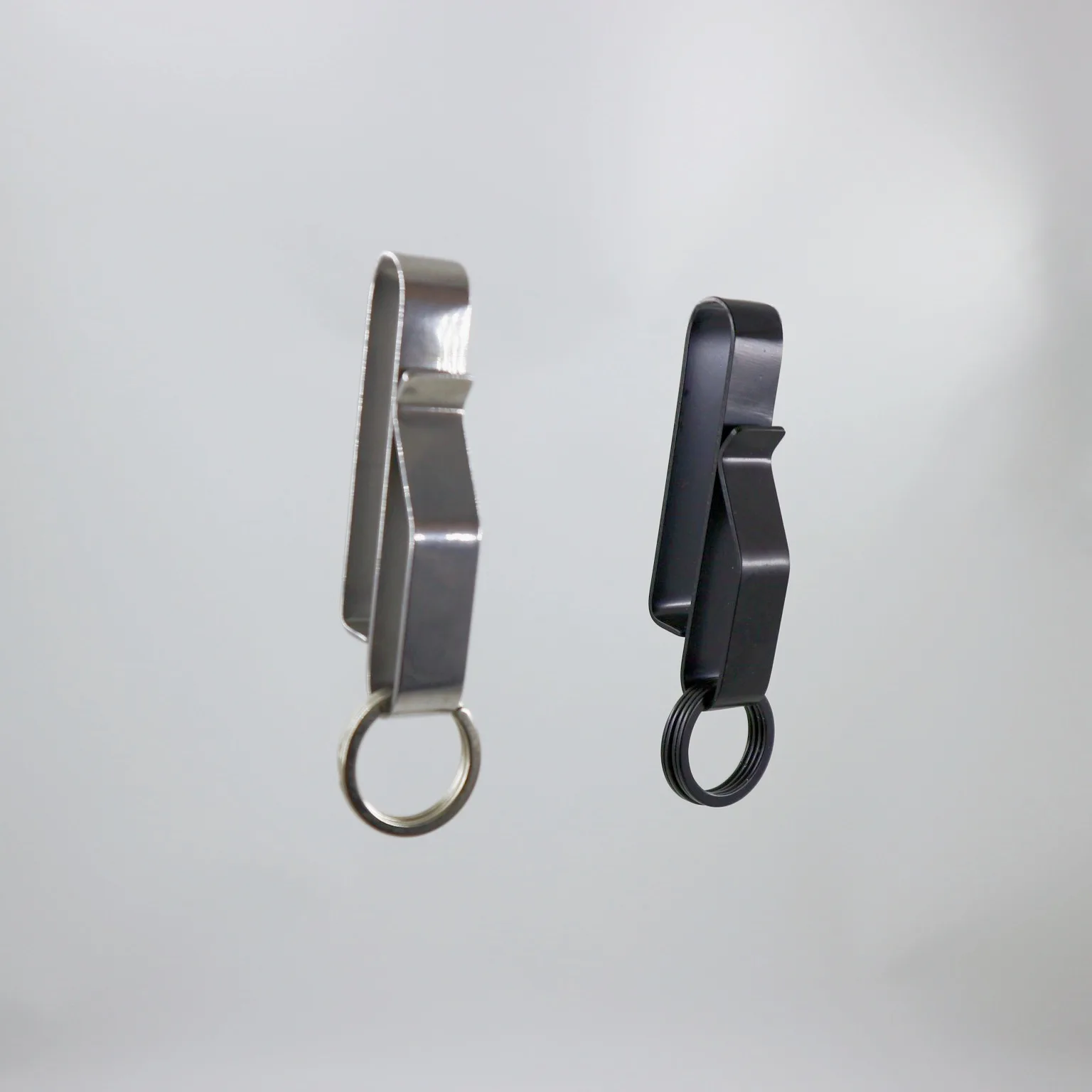 stainless steel Carabiner Keychain Waist Belt Clip Anti-lost Buckle Outdoor Hiking Camping Equipment Carabiner Key Chain