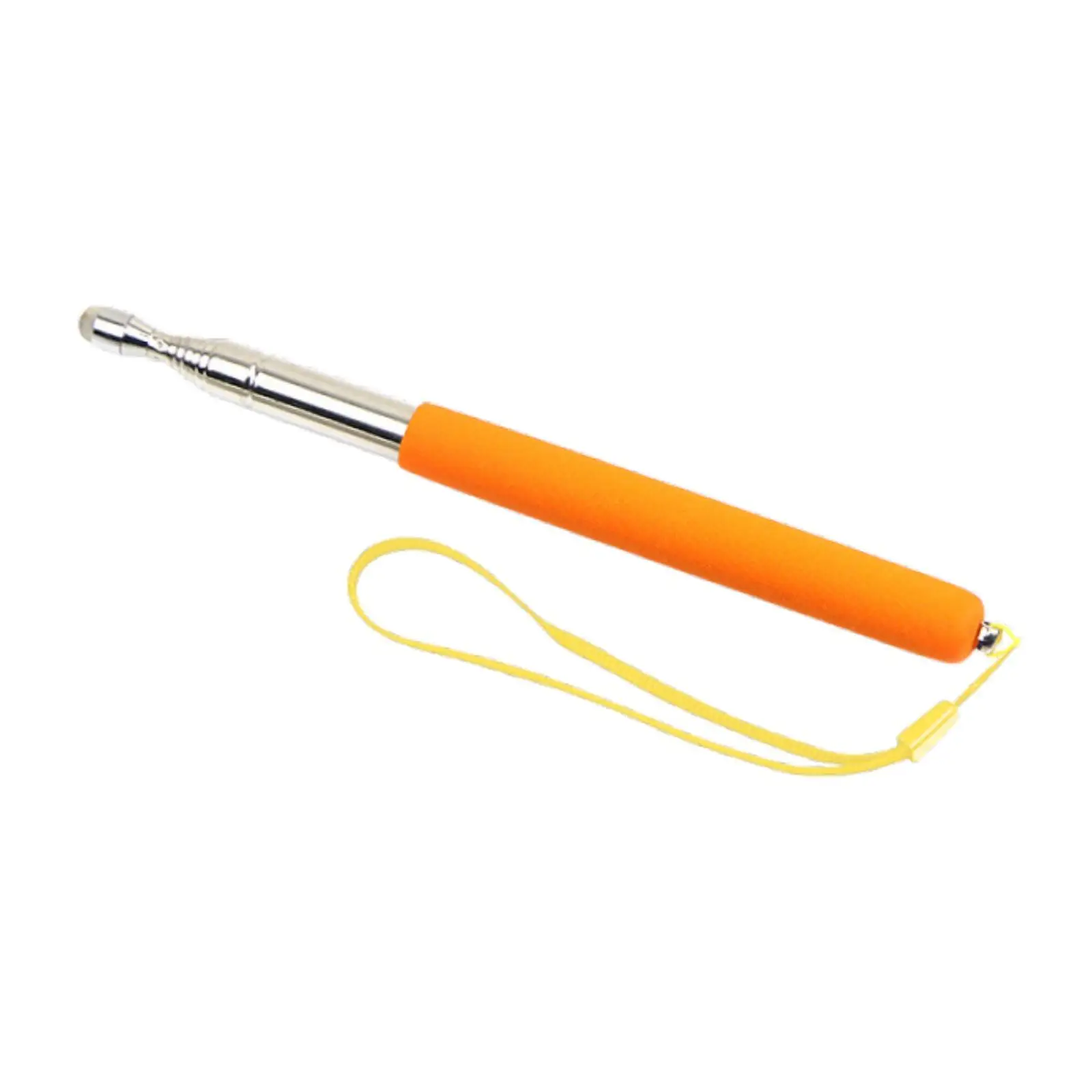 Telescopic Teaching Pointer Stick with Lanyard 7 Section Retractable Design for Electronic Whiteboard Large Screens