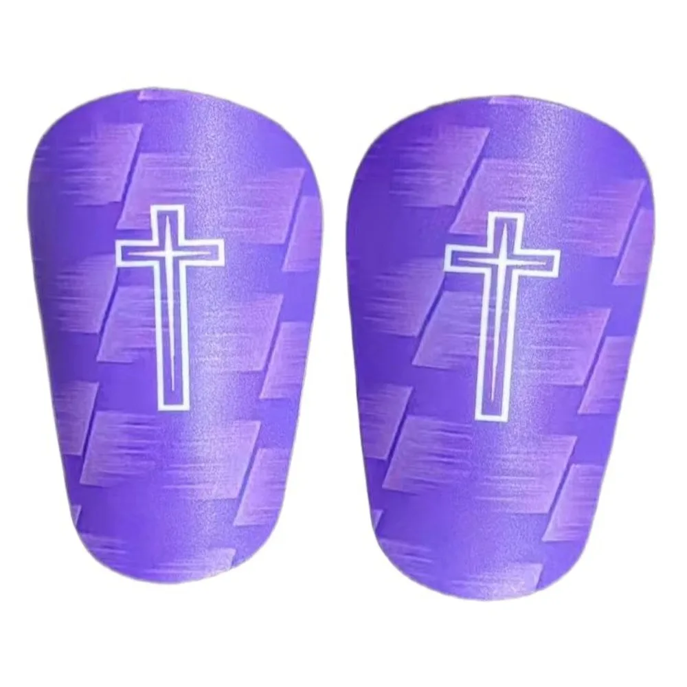 1 Pair Lightweight Soccer Shin Guards Impact Reduction Shock Absorbing Shin Pads Reinforced Comfortable Protective Equipment