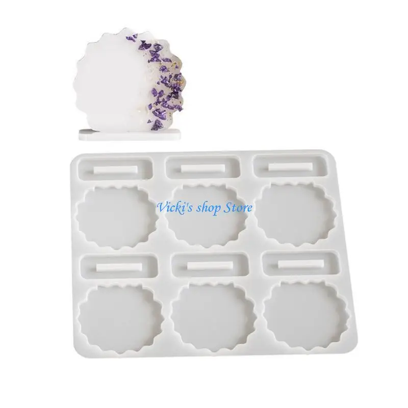 قالب سيليكون لإطار الصورة وقالب راتنج الزهور المجففة للديكور #1