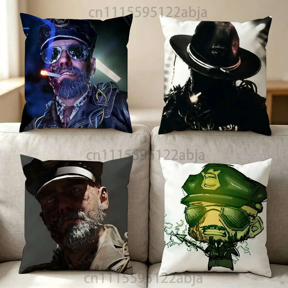 L-Leland Coyle Anime Celebrity Merchandise All-Match Printed Pillow Case Sofa Car Office Room Decoration Protector