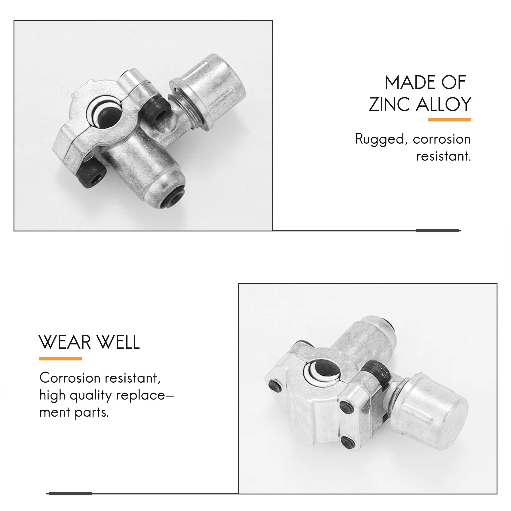 4 Pack BPV-31 kit valvola rubinetto linea valvola perforante regolabile per condizionatori d'aria HVAC 1/4 pollici, 5/16 pollici, tubi da 3/8 pollici