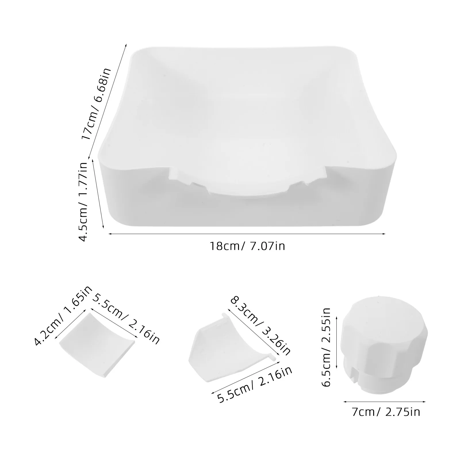 1Set Plastic Washing Machine Water Catch Tray Reusable Washer Drain Guide Funnel Anti-Spill Tray Laundry Room Floor Protector