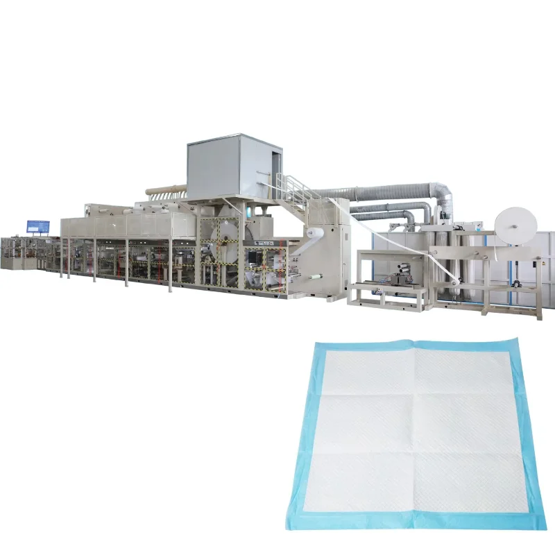 Cost-effective Full Servo Under Pad Machine Full Automatic Bed Sheet Making Machine in China Customized
