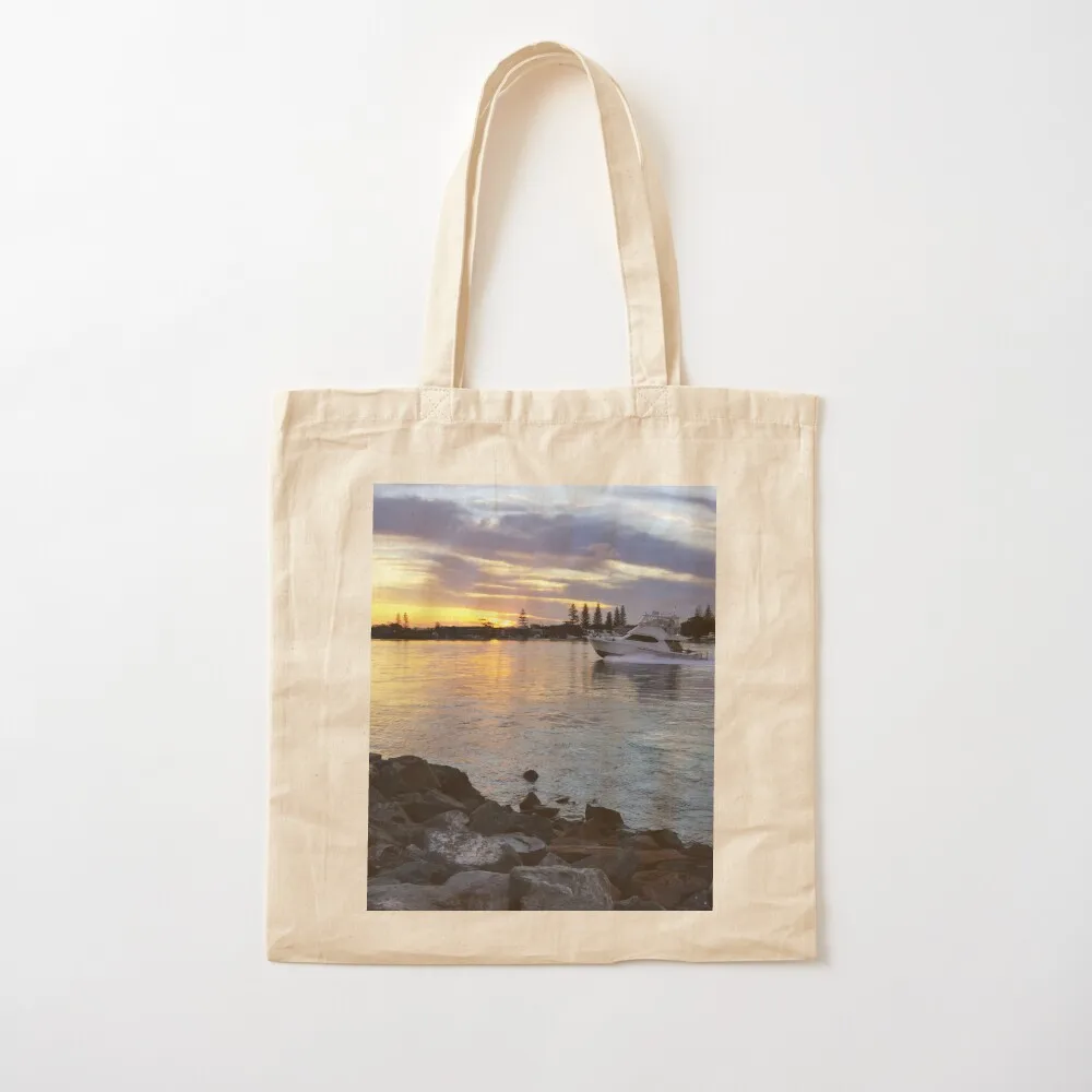 Cruising into the sunset 0563 Tote Bag shopping trolley bag Women's shopping bag Canvas for women