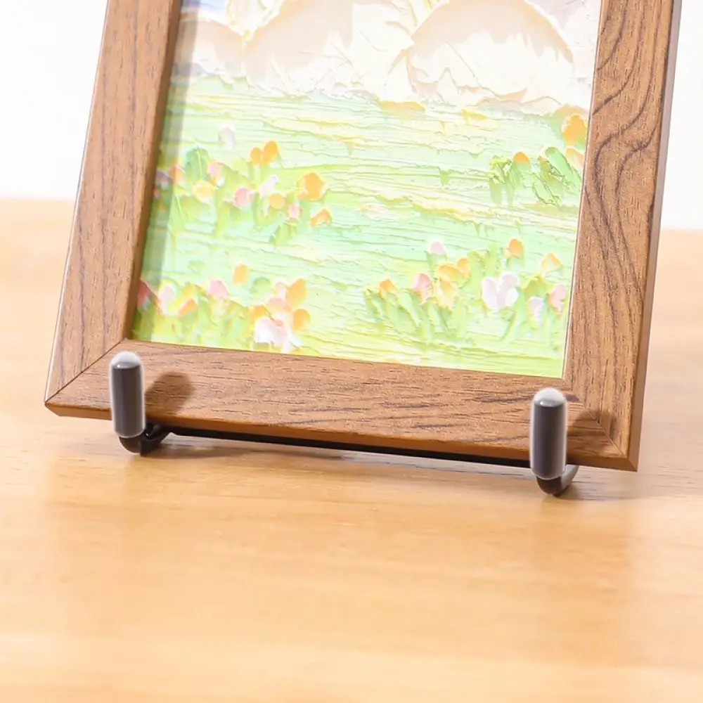 Minimalist Iron Desktop Stand For Photos Mirrors Certificates Books Tablets Modern Display Organizer Home Decor Easel