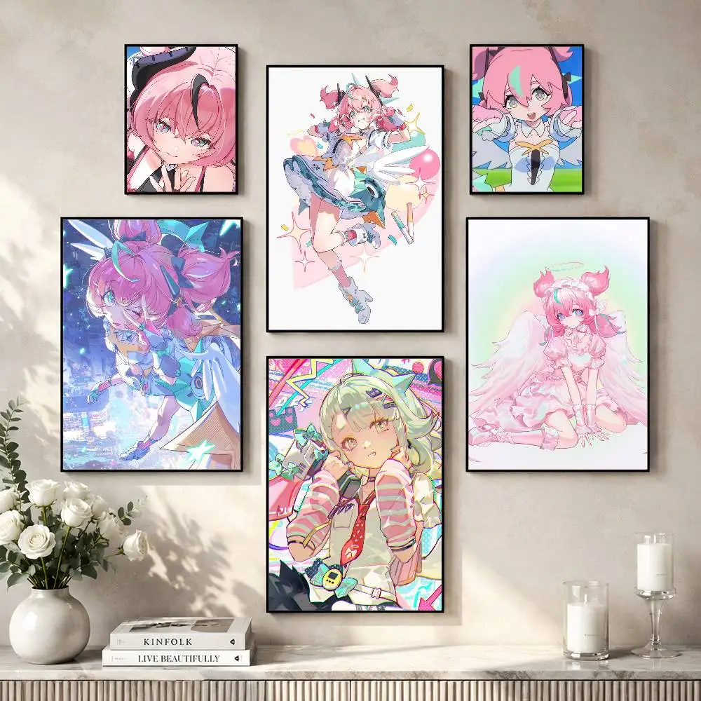 A-Angels of delusion zzz Aria Poster HD Self Adhesive Waterproof Wall Art Ideal for Home Office Dorm Gift