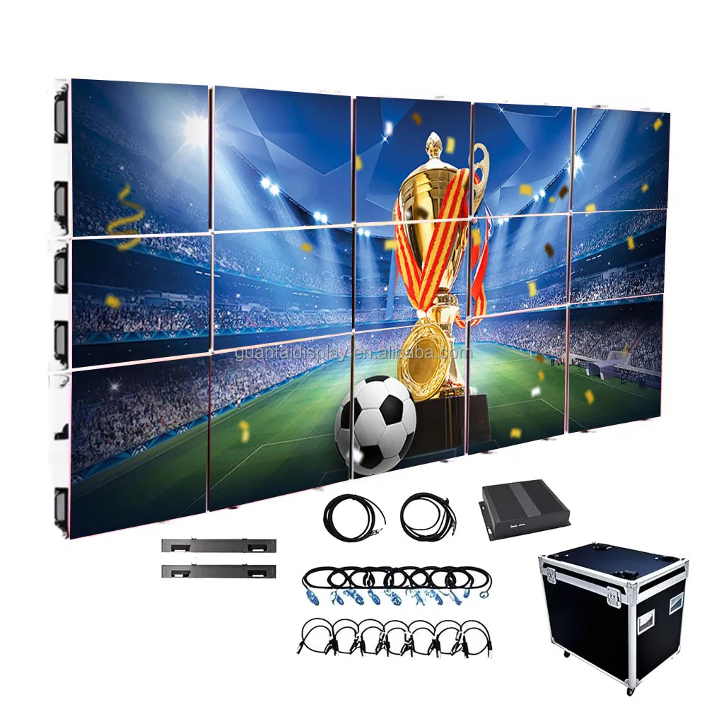 Cabinet P2.9 Indoor Outdoor Installation Rental Led Display With Video Wall Panel for Stage Led Evetn