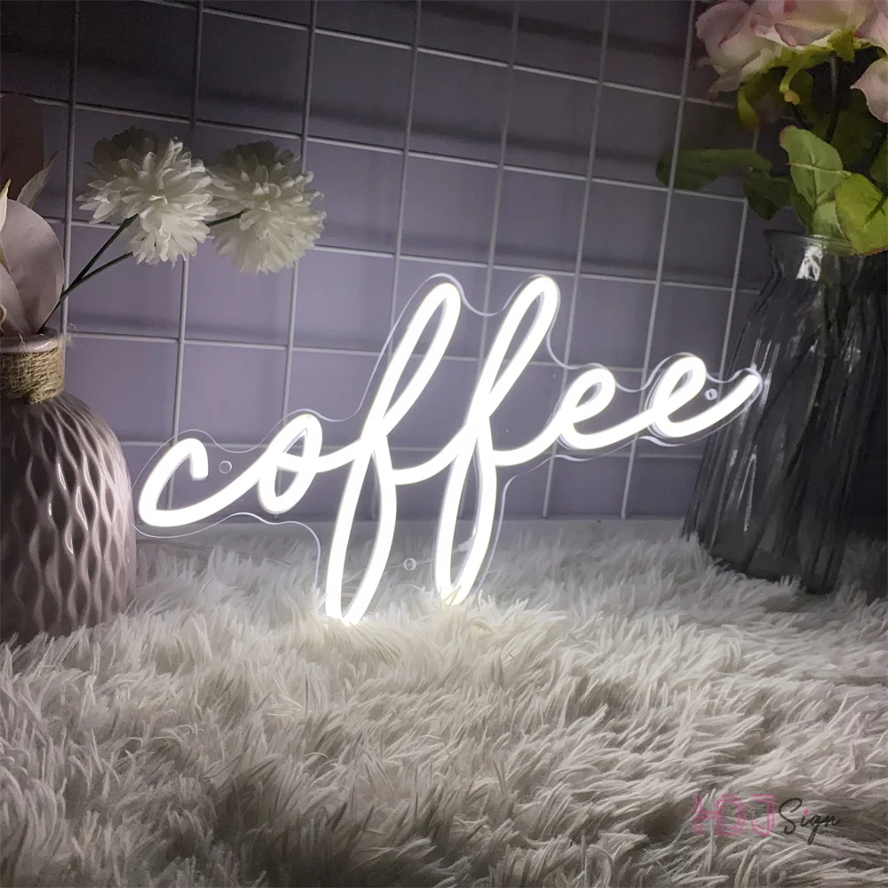 Caffè Neon Led Sign Cafe dispensa luci al Neon segni caffetteria Room Decor per dispensa Cafe decorazione luci al Neon USB